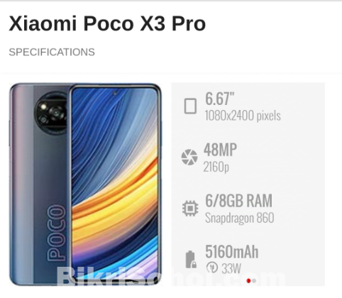 Xiaomi Poco X3 pro